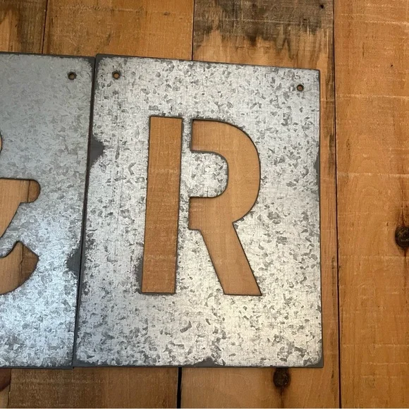 Metal R & R Wall Decor - Picture 2 of 6